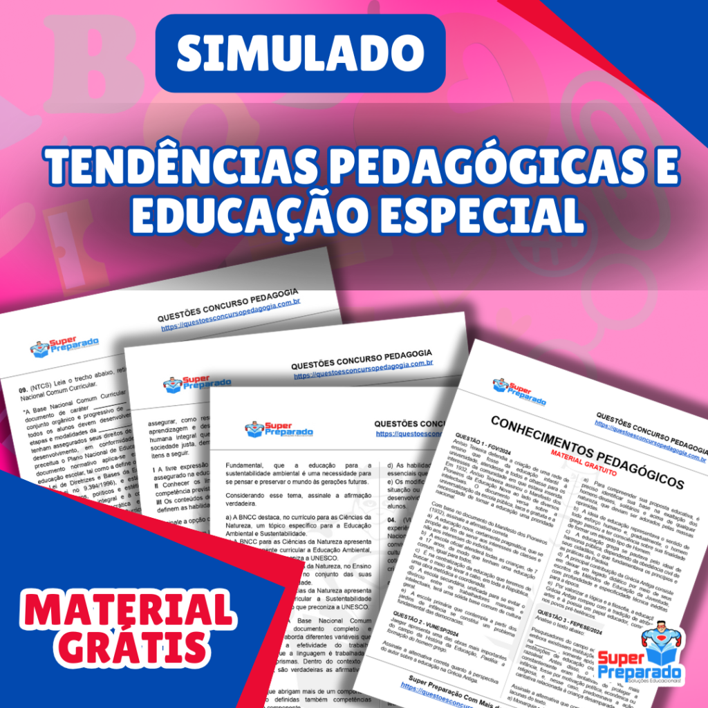 Simulado: Tendências Pedagógicas E Educação Especial - Questões ...